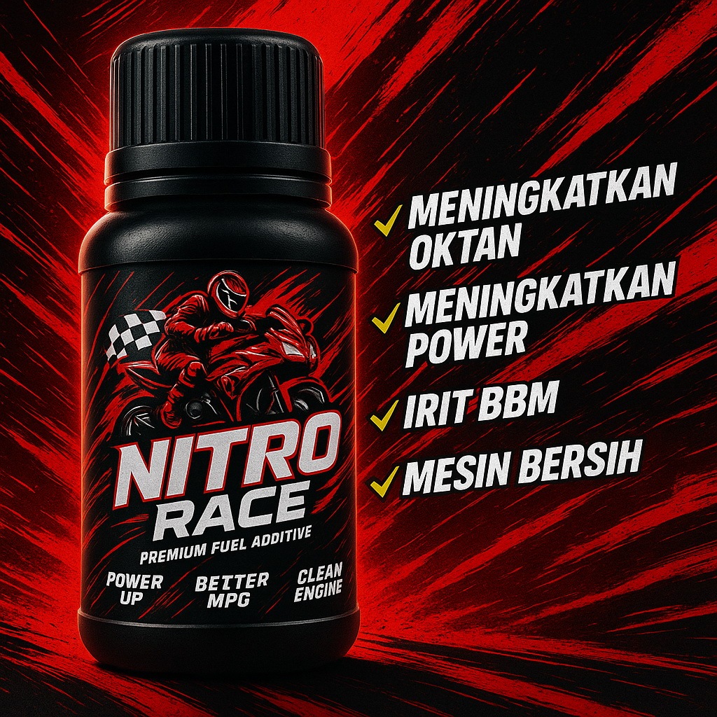 Jual NITRO RACE Octane Oktan Booster Meningkatkan Power dan Hemat BBM ...