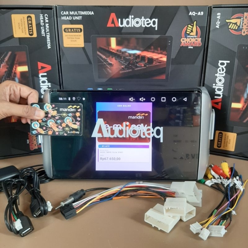 Jual HEAD UNIT ANDROID INNOVA REBORN ANDROID 10 INCH AUDIOTEQ NFC RAM 2 ...