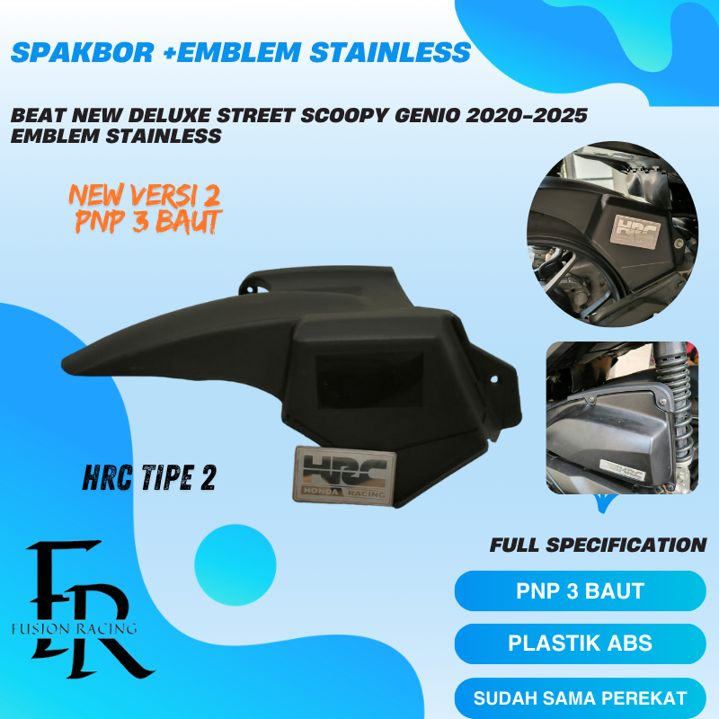 Jual SPAKBOR KOLONG BEAT NEW DELUXE STREET SCOOPY GENIO 2020 - 2025 ...