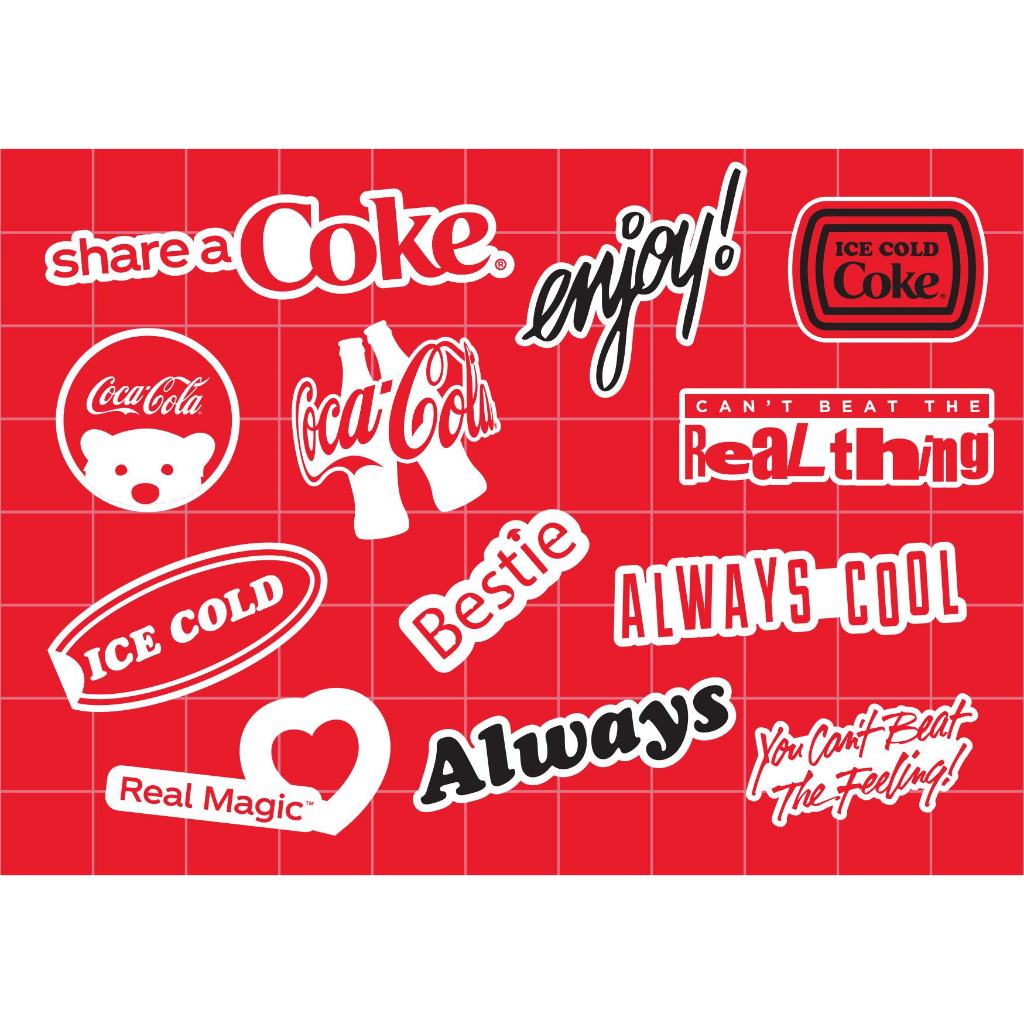 Jual Not For Sale - Gimmick Sticker Share a Coke | Shopee Indonesia