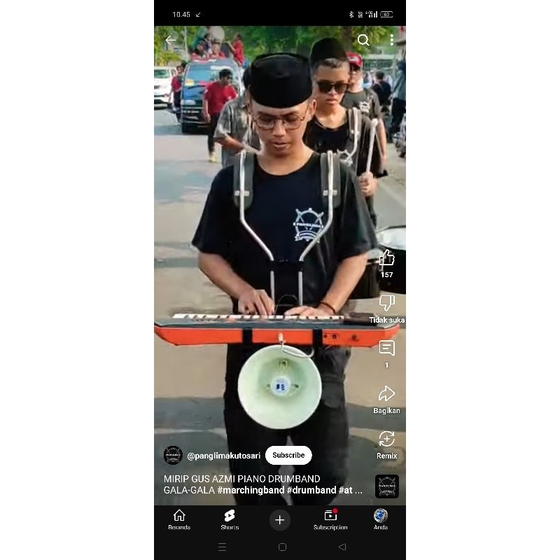 Jual Piano pianika elektrik drumband satu set lengkap merk Casio