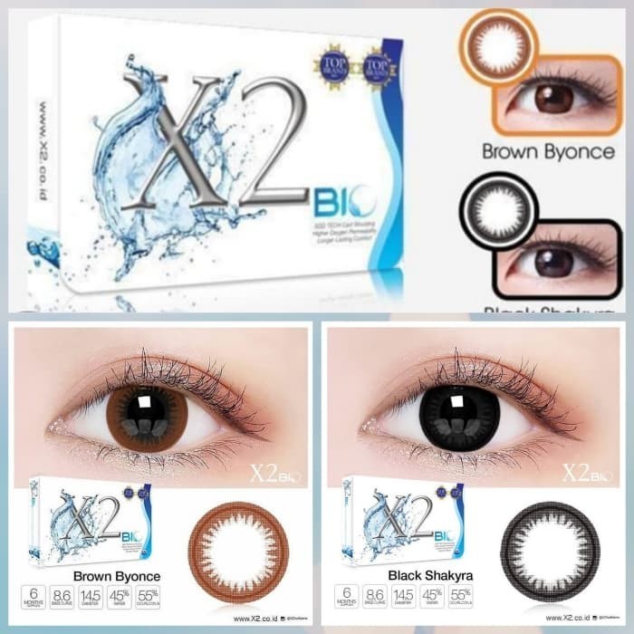 Jual SOFTLENS X2 BIO NORMAL & MINUS (-0.50 sd -6.00) PREMIUM SOFTLENS ...