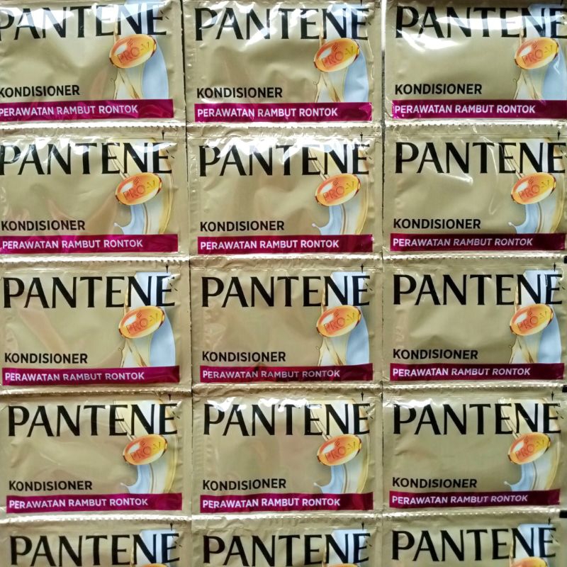 Jual (1 Renceng 12 Sachet) Kondisioner Pantene Sachet Perawatan Rambut ...