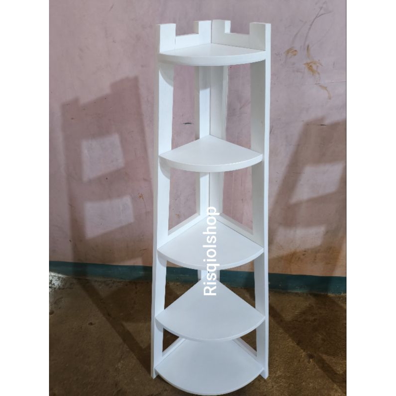 Jual rak sudut ruang tamu T130cm L30cm | Shopee Indonesia
