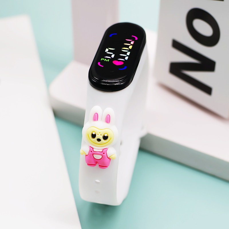 Jual Jam Tangan Karakter Labubu Motif Kesukaan Anak-anak Jam LED ...
