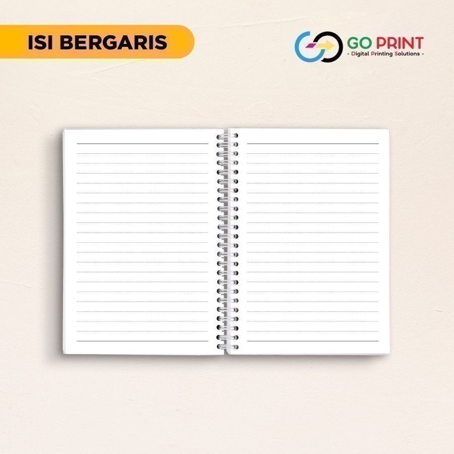 Jual Notebook Hardcover Custom A5 Spiral / Buku Catatan / Block Note ...