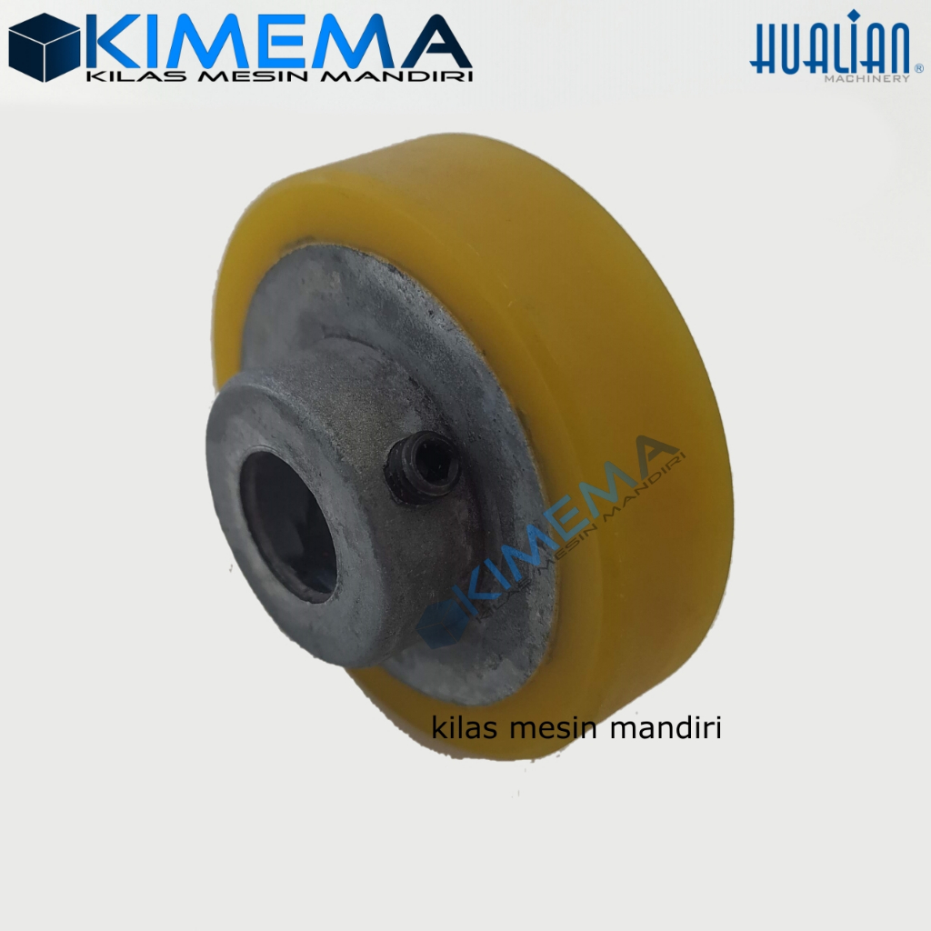 Jual Rubber Silicone Wheel / Roda roll karet mesin continuous band ...