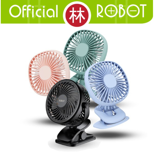 Jual Robot RT - BF10 / RT-BF10B Kipas Angin Mini 720° Rotating Clip ...