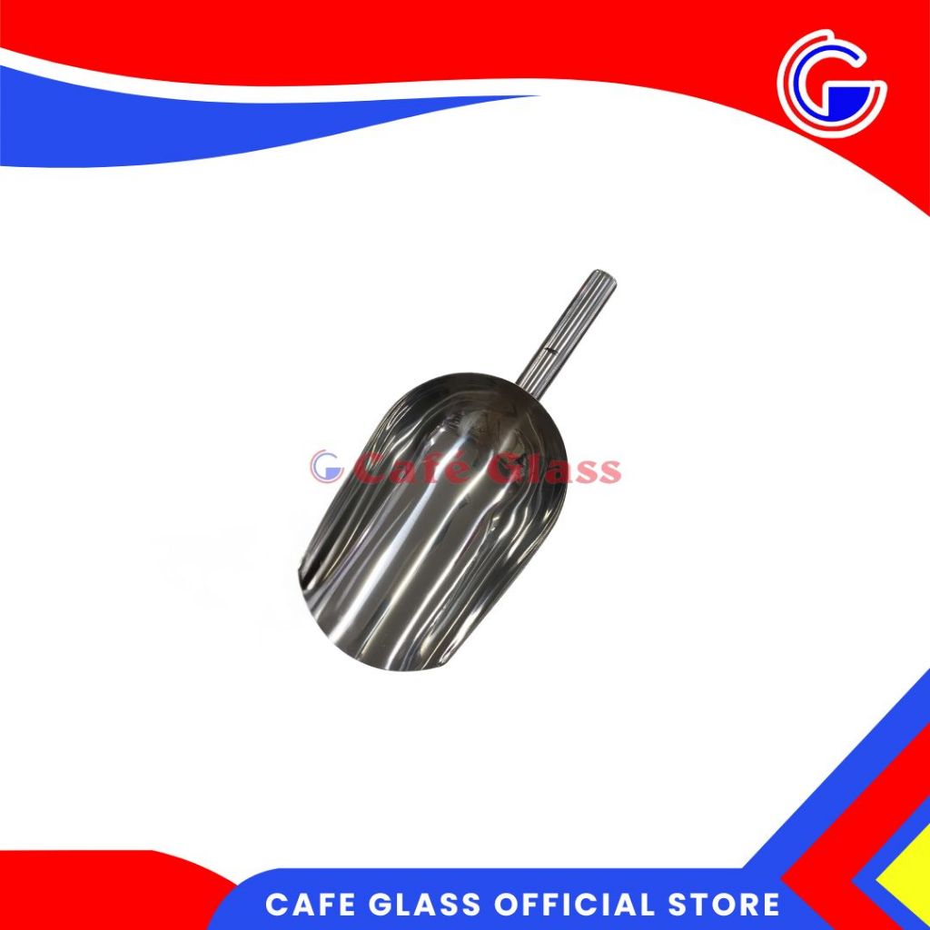 Serok Es Krim Boba Stainless - Sendok Es Batu / Scoop Ice Cream (Hc-1813) - Alat Dapur, Cafe, Bar