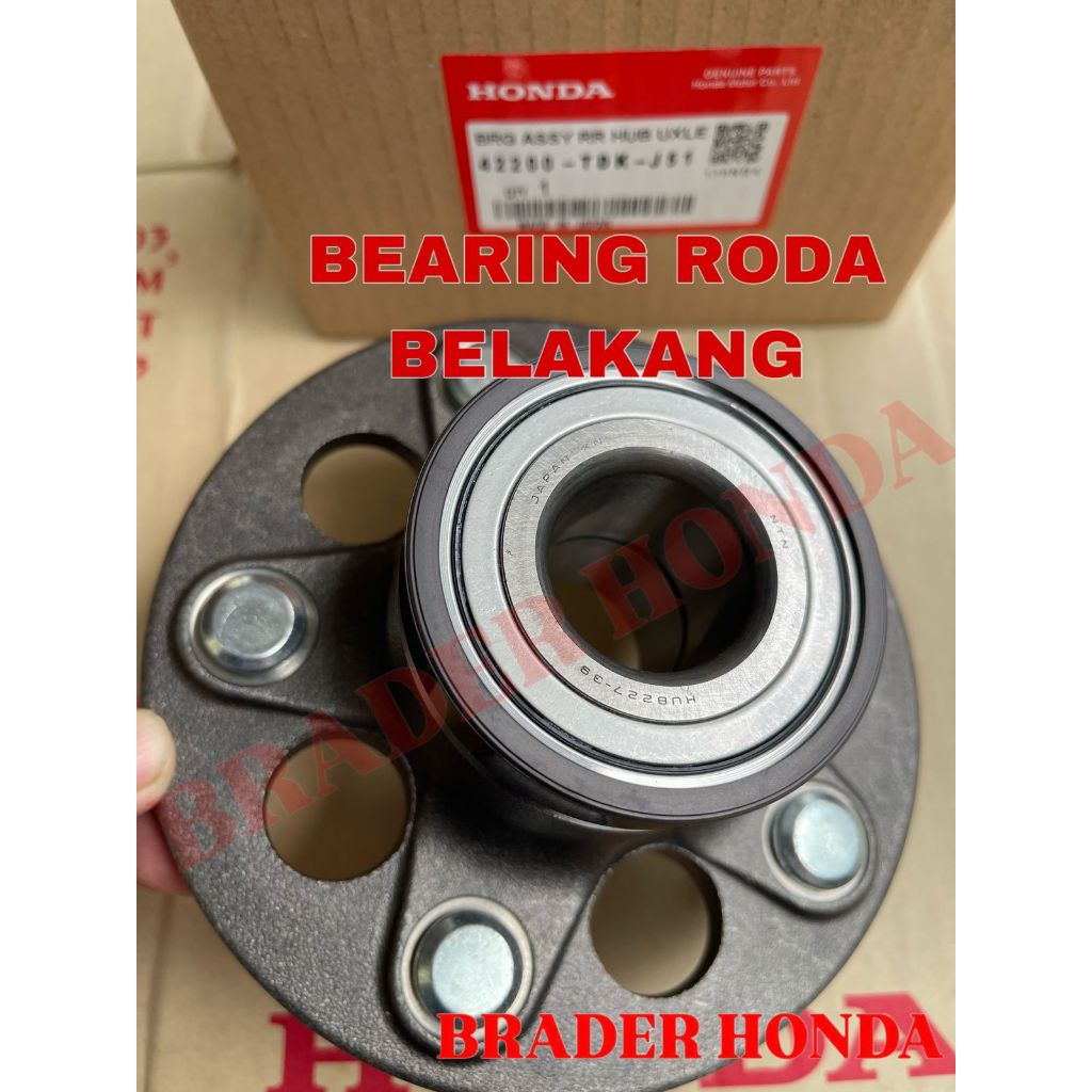 Jual BEARING RODA BELAKANG LAHAR WHEEL NAP HUB BRV GEN 1 DG1 2016 2017 ...