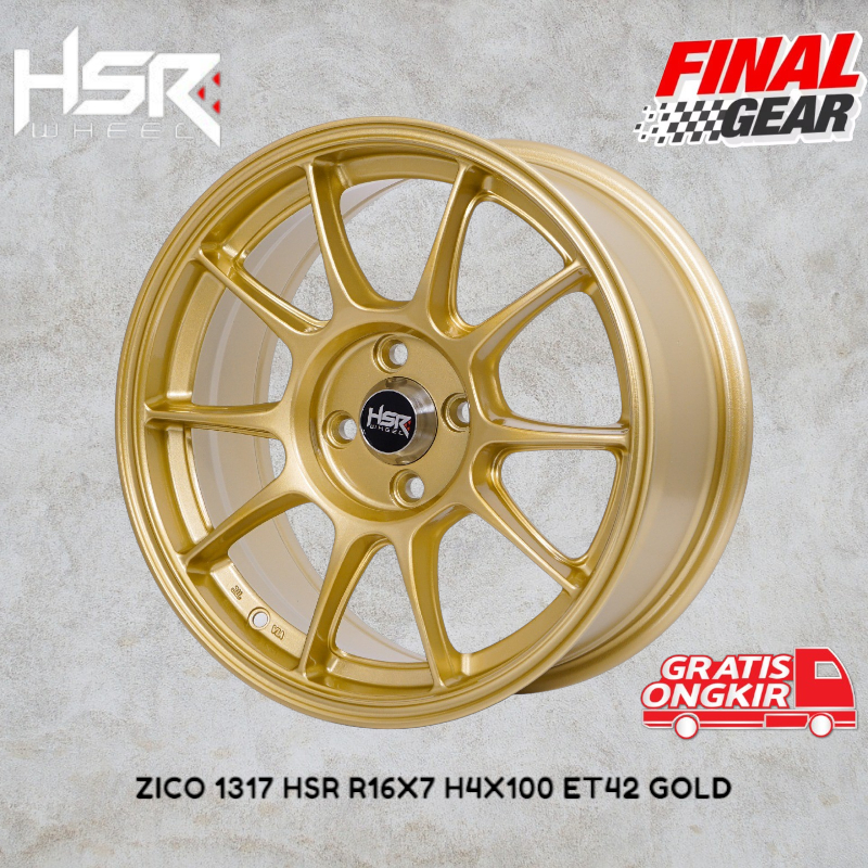 Jual velg ze40 ring 16 pcd 4x100 untuk mobil brio jazz yaris baleno ...