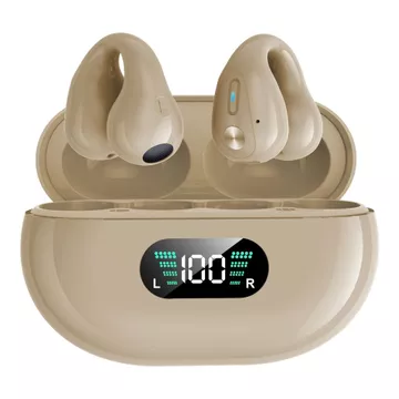 BIDIAN Earphone TWS Bluetooth 6.0 On Ear True Wireless Stereo HIFI Noise Cancellation IPX7