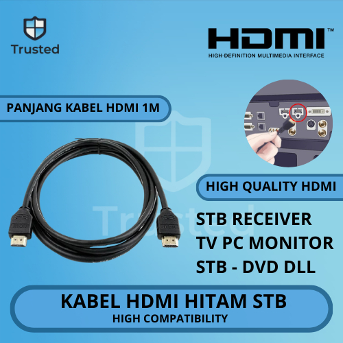 Jual High Speed Kabel HDMI ke HDMI | Kabel Padat & Tebal Berkualitas