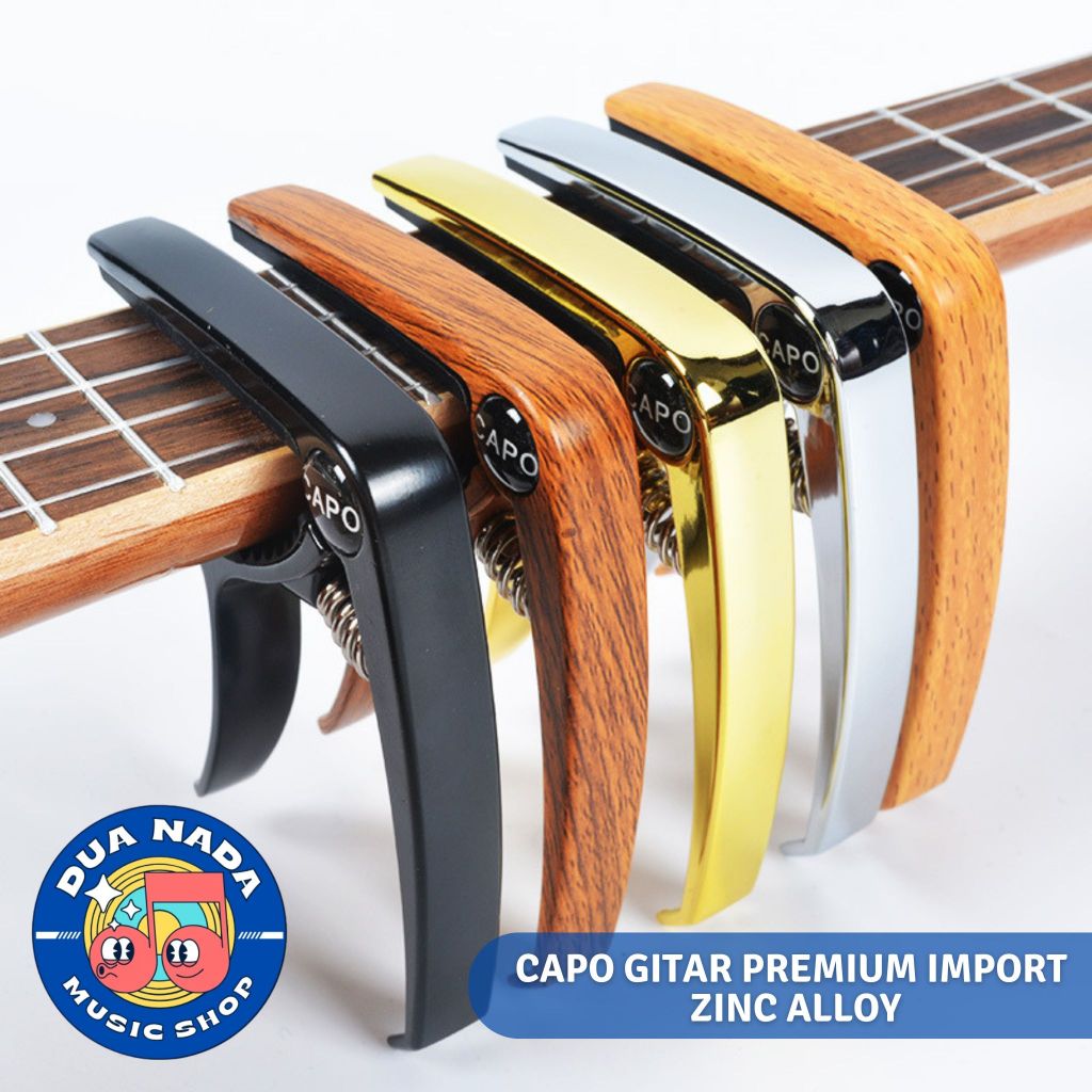 Jual Capo Gitar Akustik Jepitan String Nylon Zinc Alloy Premium Import ...
