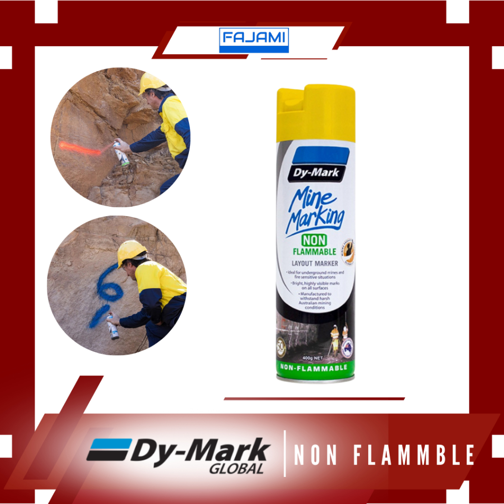 Jual Dy-Mark Cat Semprot Tahan Api Penanda Konstruksi/Pertambangan Mine ...