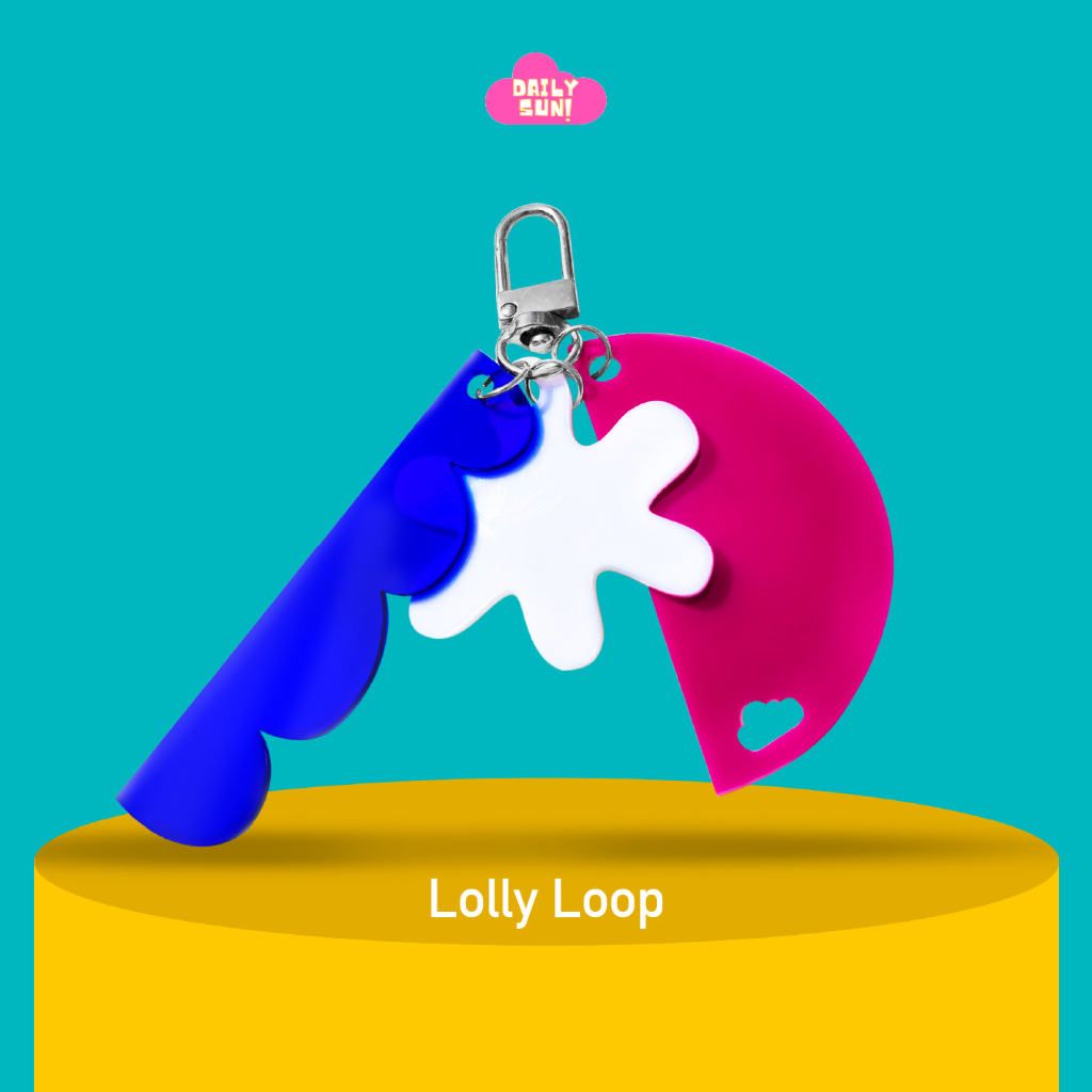 Jual Dailysun Lolly Loop Keychain | Shopee Indonesia