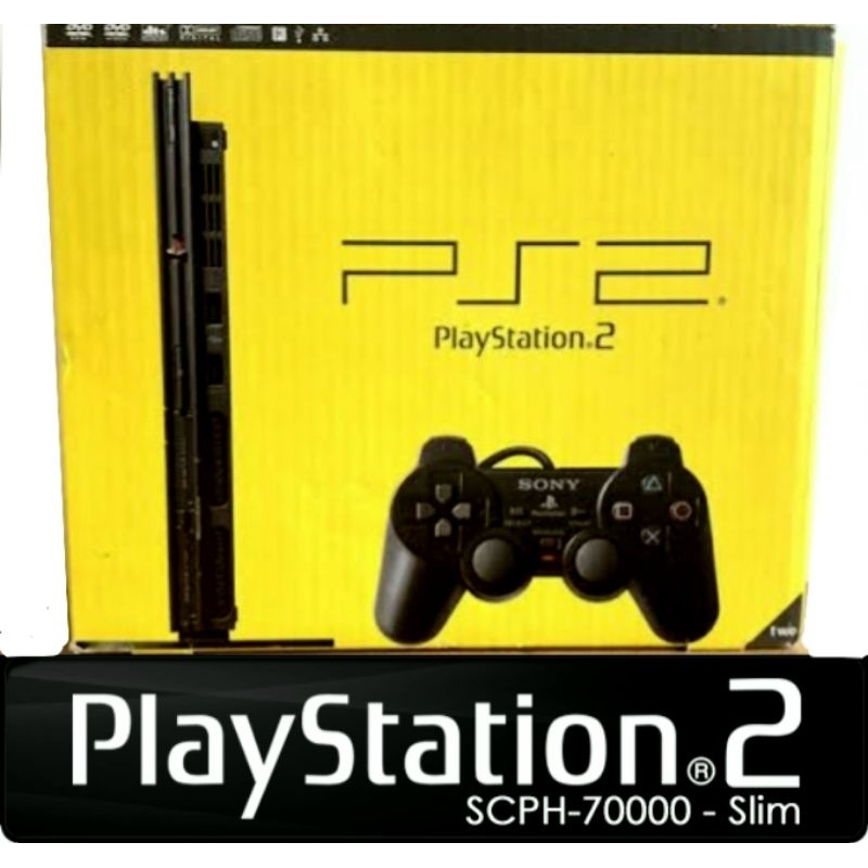 Jual Sony PS2 Slim 70xxx CB Kondisi Terbaik Lengkap dengan Aksesoris ...