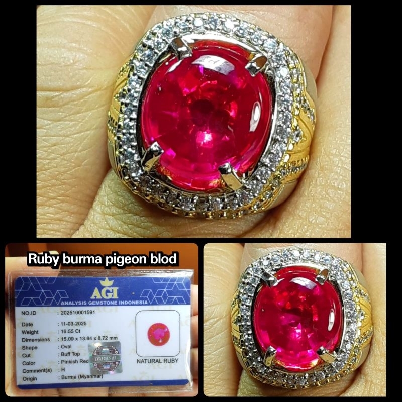 Jual RUBY BOLL JUMBO ASLI BURMA MYANMAR [ PIGEON BLOD ] | Shopee Indonesia