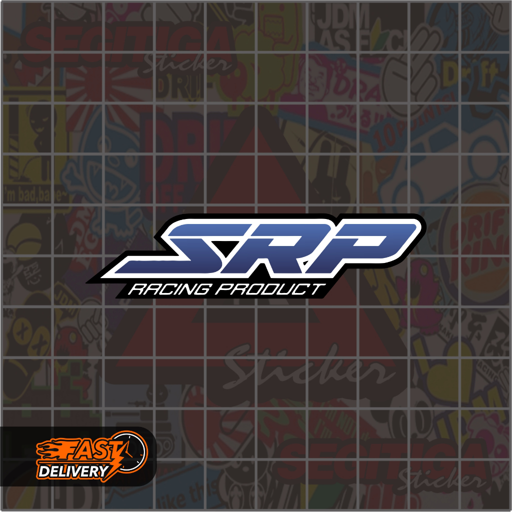 Jual Sticker SRP Racing Ukuran 10 x 2.5 Cm | Shopee Indonesia