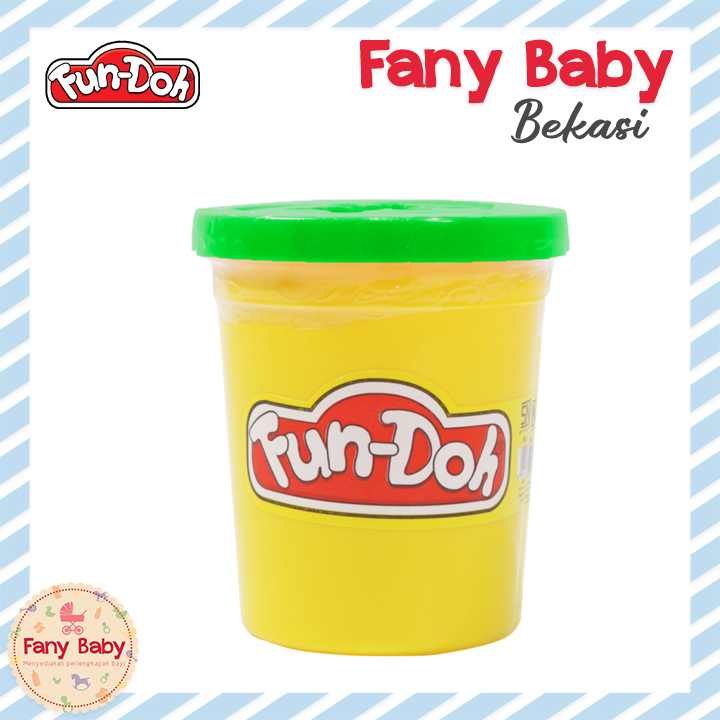 FUN DOH 250 GR BIG REFILL PLAY DOH COMPATIBLE, COLORFUL CHILDREN'S  MODELING CLAY