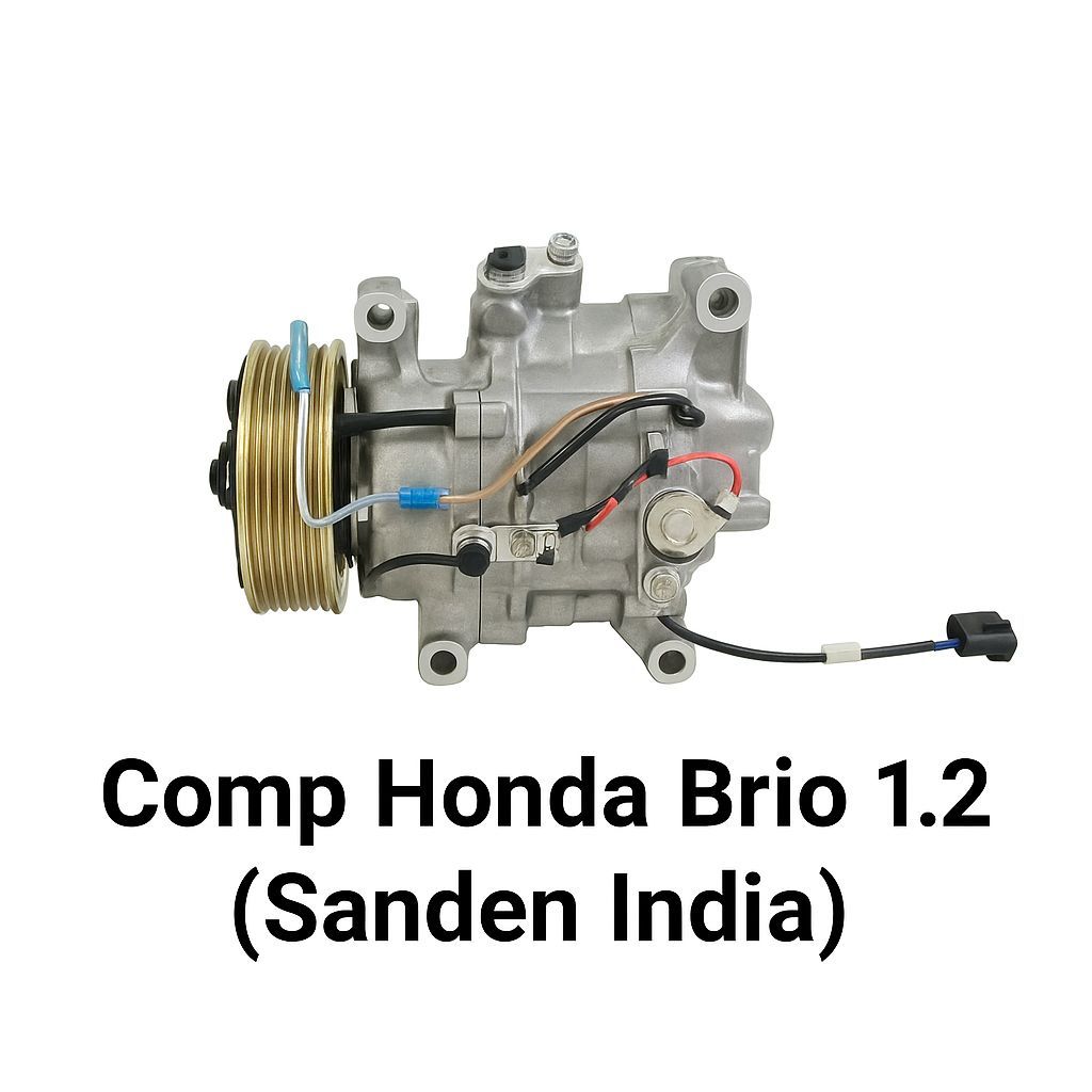 Jual Kompresor AC Mobil Honda Brio 1.2L Original Sanden India | Shopee ...