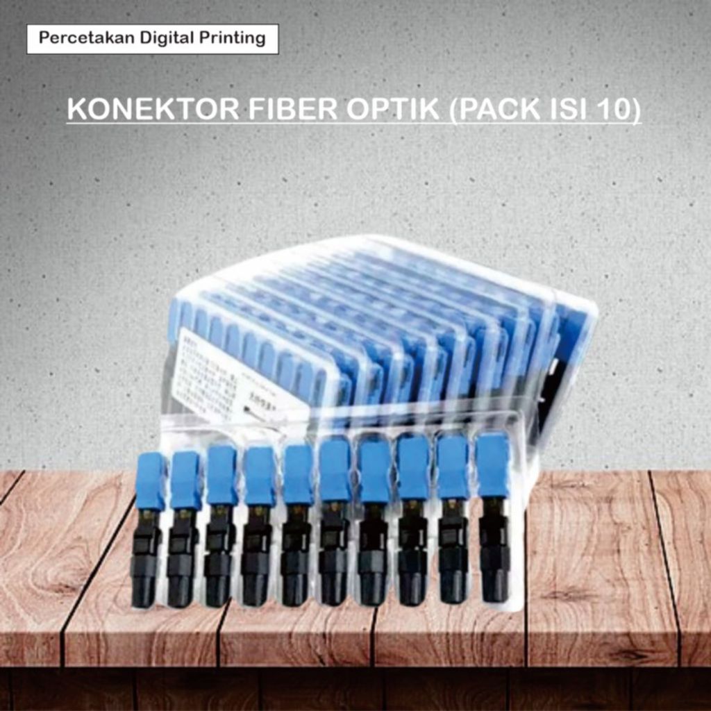 Jual KONEKTOR FIBER OPTIK / KONEKTOR SC UPC / KONEKTOR FIBER OPTIK 1 ...