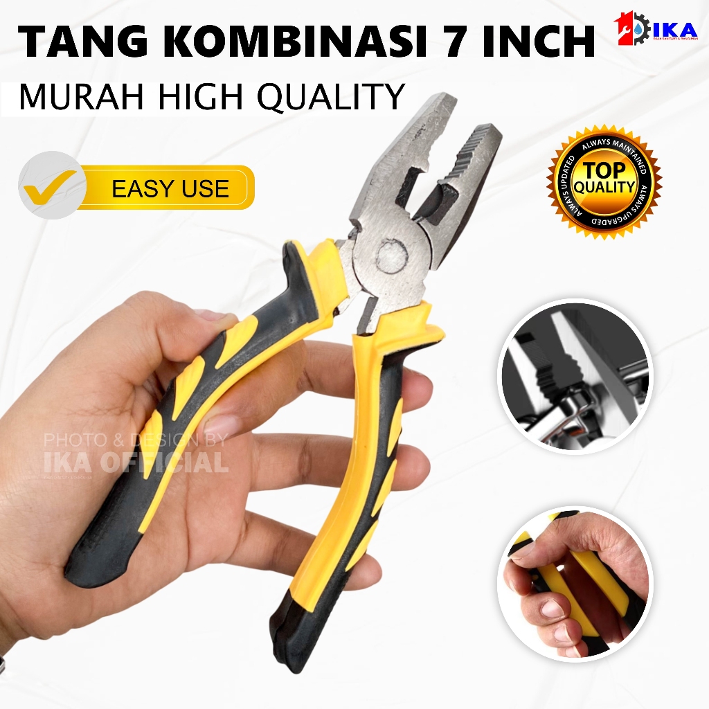 Jual Tang Kombinasi 7 inch / Lineman Combination Piler 7 inch | Shopee ...