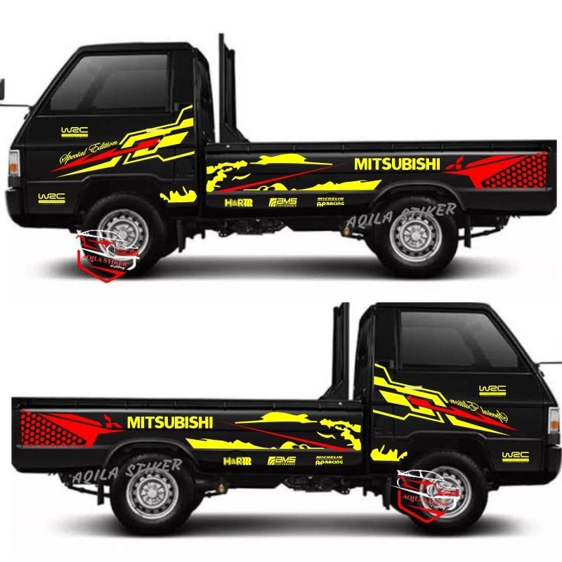Jual new stiker pick up L300 carry stiker body samping keren terbaru ...