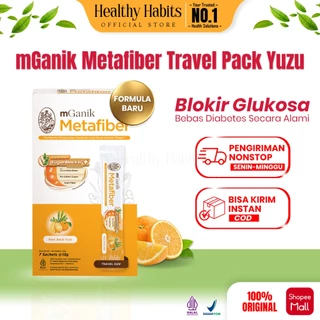 mGanik Metafiber 450gr - Suplemen Serat Diabetes Herbal Alami Bpom Obat Herbal Gula Darah Original