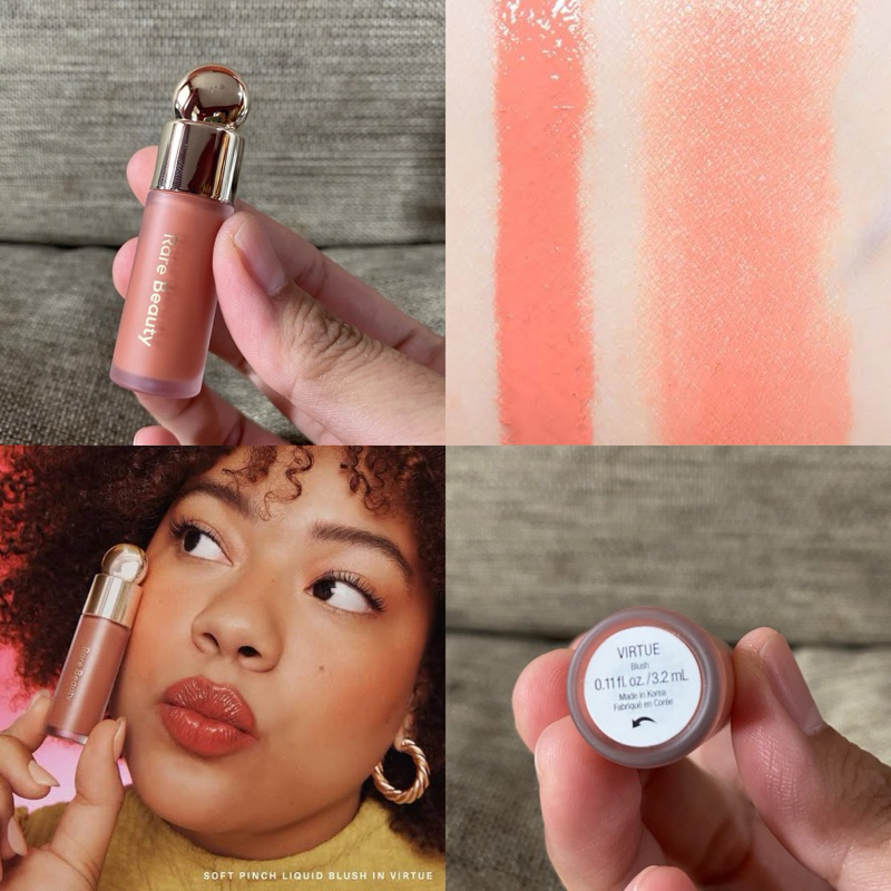 Jual NEW [NO BOX, SIZE 3.2ml]. RARE BEAUTY SOFT PINCH LIQUID BLUSH ...