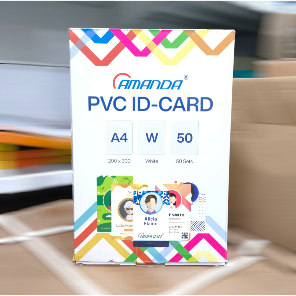 Jual Amanda Printable Card A4 White / PVC Inkjet ID Card Instan Best ...