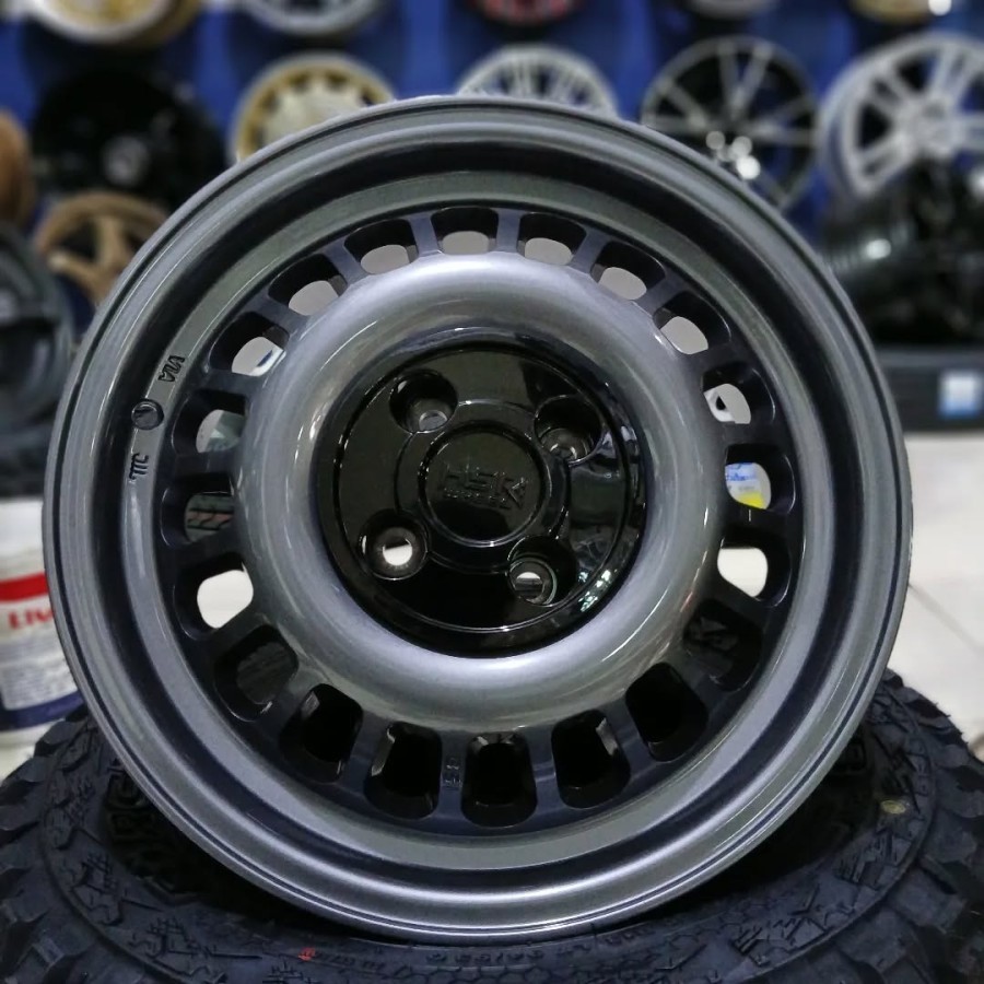 Jual VELG MOBIL PELEK RACING MODEL BSI RING 14 LEBAR 6 LUBANG 4X100 ET ...