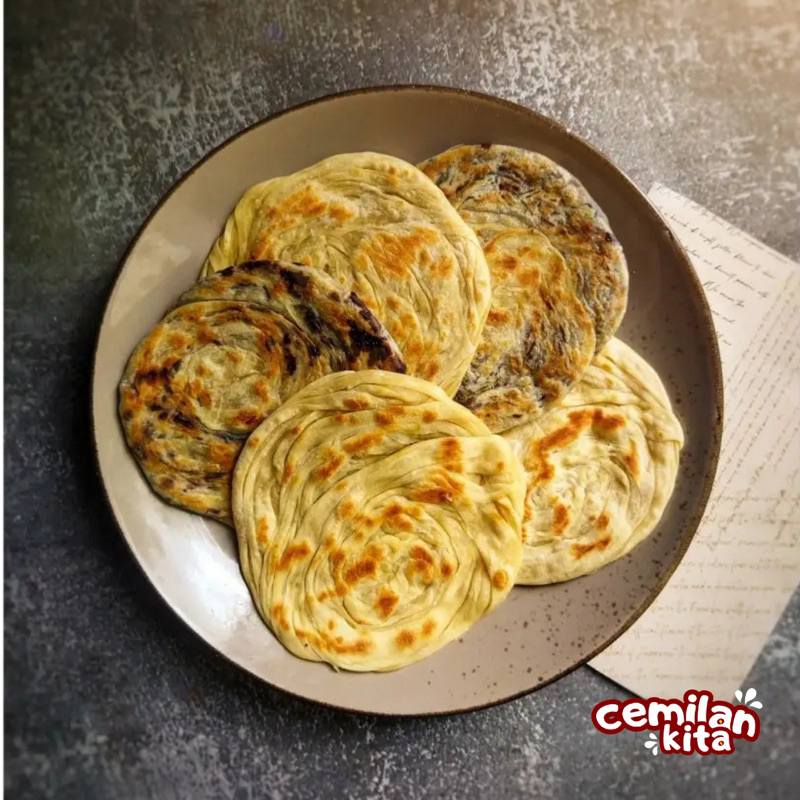 Jual Cemilan Kita Roti Cane Coklat Vacuum Packaging / Roti Maryam Rasa ...