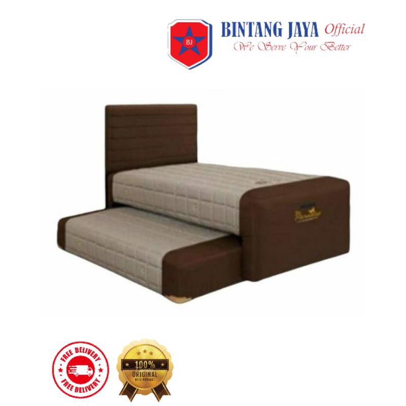 Jual Uniland Springbed 2 in 1 Paradise Full Set Kasur Spring Bed Sorong ...