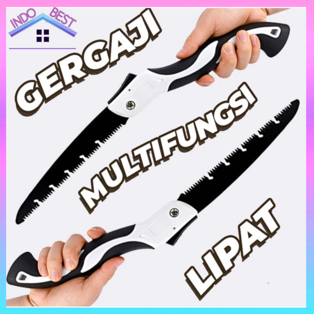Jual Indoboss | Pisau Lipat Perkakas Tukang | Gergaji Kayu Anti Karat ...