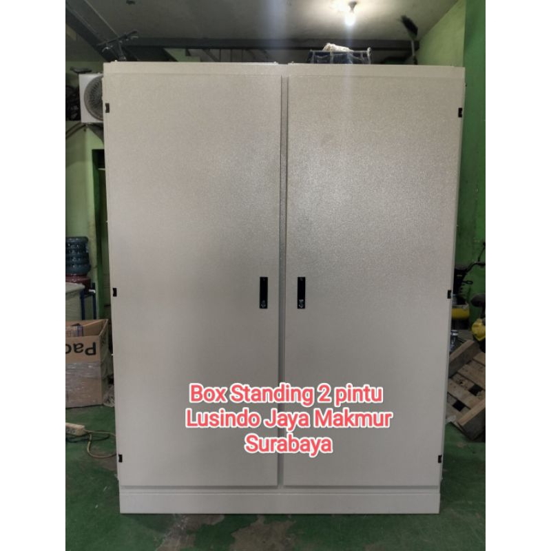 Jual BOX PANEL FREE STANDING 180X180X80 / 180 X 180 X 80 PLAT 1,8MM ...