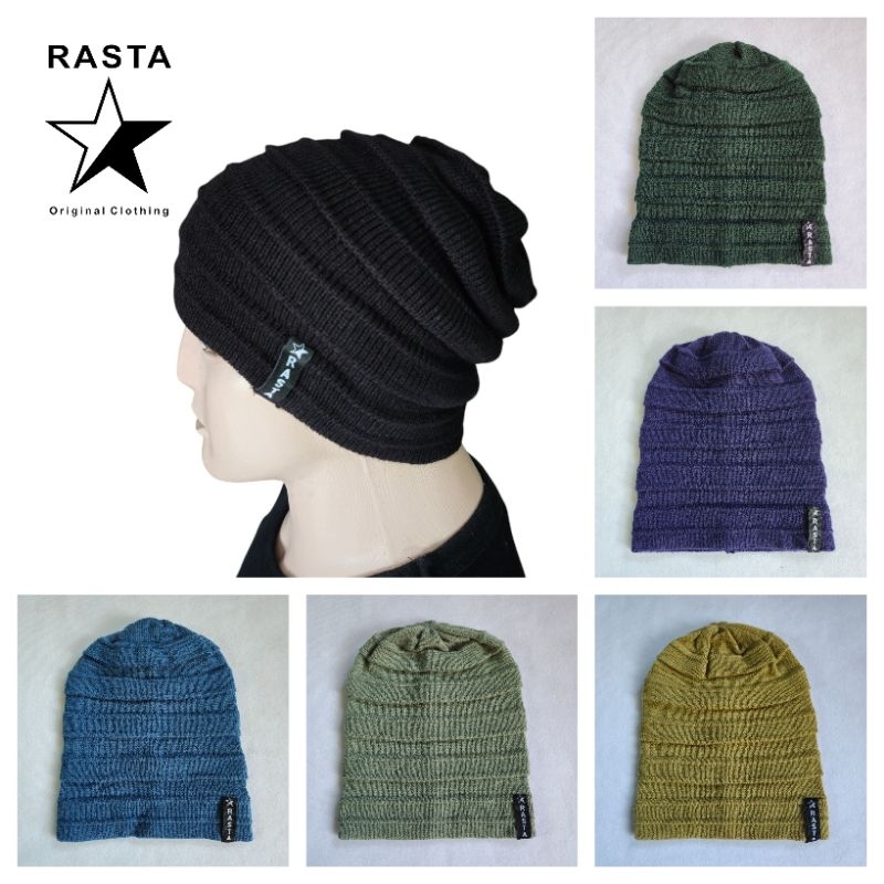 Jual Kupluk Beanie Hat Rajut DEWASA GALON | Shopee Indonesia