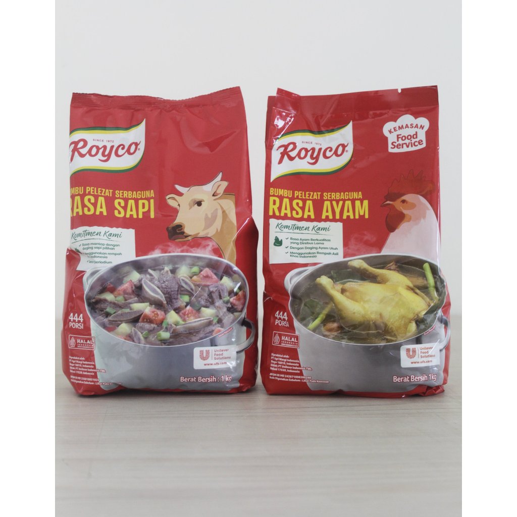 Jual Royco Bumbu Penyedap 1kg || Royco Rasa Sapi & Ayam | Shopee Indonesia
