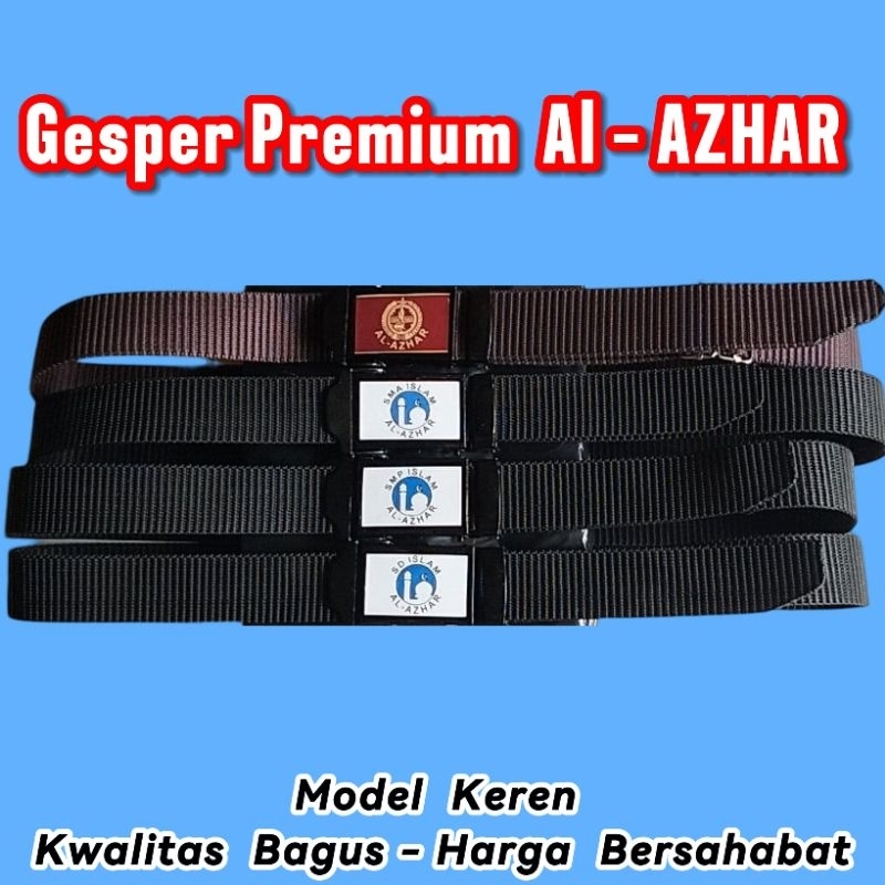 Jual Gesper Sabuk Ikat Pinggang Sekolah AL - AZHAR TK , SD , SMP , SMA ...