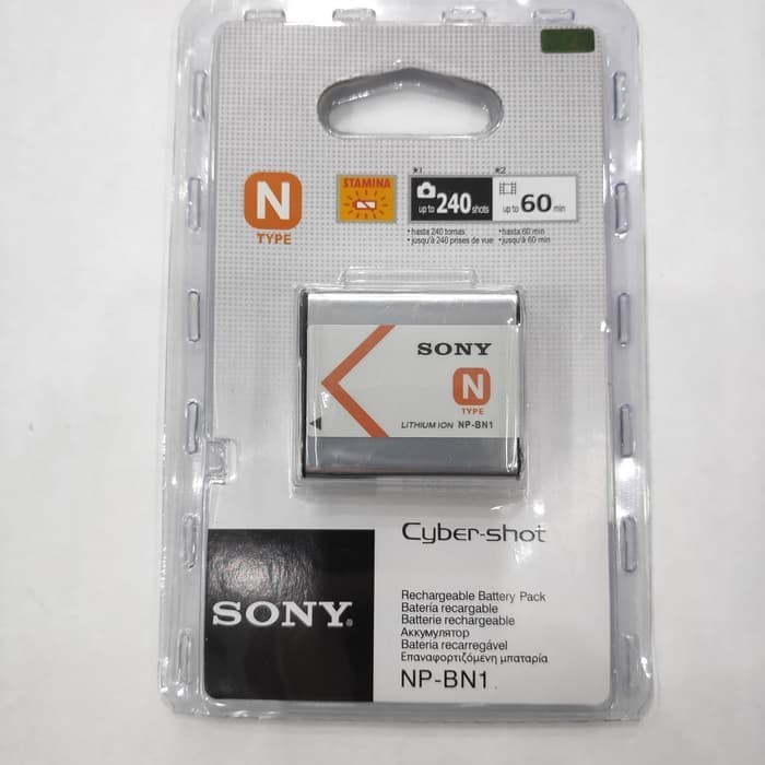 Kastar - Batería de repuesto para Sony NP-BN1 NPBN1, batería tipo N
