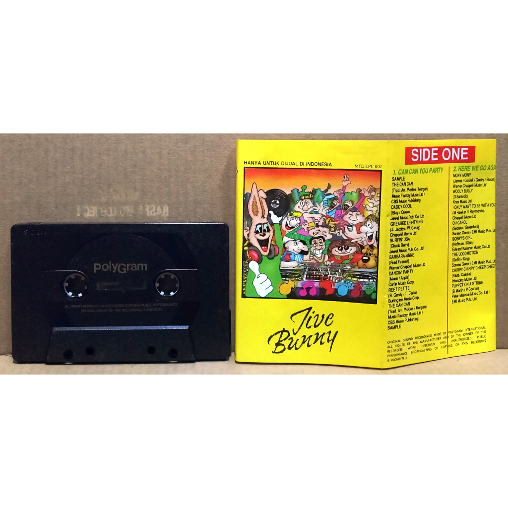 Jual JIVE BUNNY & THE MASTERMIXERS - ITS PARTY TIME - Kaset | Shopee ...