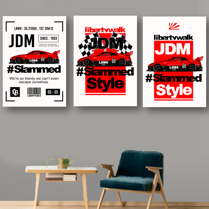 Jual KRMK GARAGE Poster Kayu Dinding Aestetic Casual NISSAN SKYLINE R35 ...