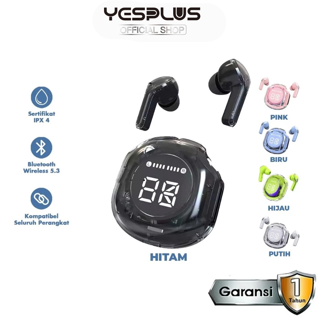 Jual Headset Bluetooth 5.3 YESPLUS AIR39 HIFI Earphone Bluetooth ...