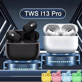 I13 Pro TWS Headset Bluetooth Bass 9D HiFi Stereo Sound Earphone Wireless Waterproof Headphone