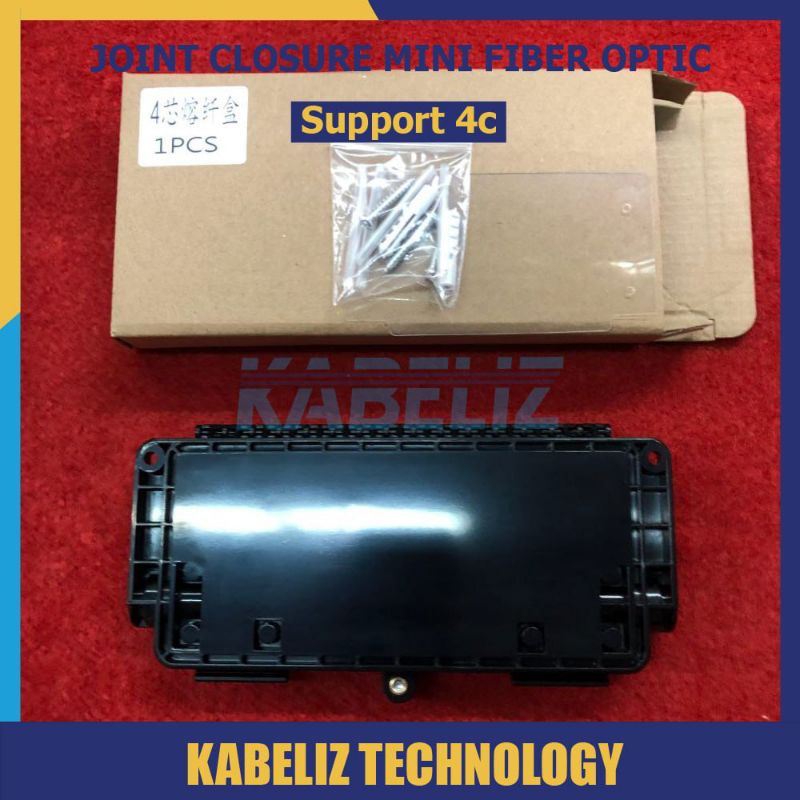 Jual JOINT CLOSURE FIBER OPTIC 4 CORE MINI 4C MURAH JOINT BOX JOIN ...