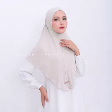 Kalisha X Mima Vanya Instan Bergo Rayon Viscose Size L