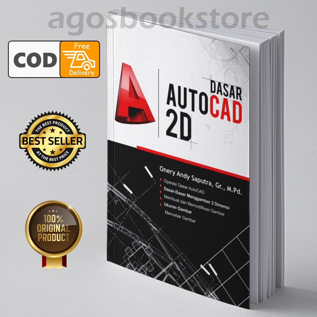 Jual Buku Dasar Autocad 2 Dimensi - Original | Shopee Indonesia