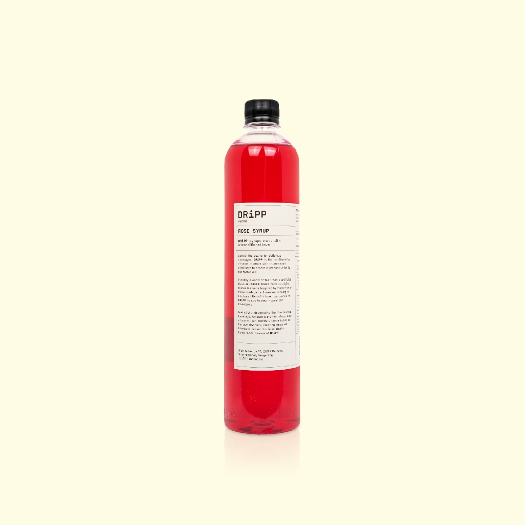 Jual DRiPP Rose Syrup - Sirup Rasa Mawar Untuk Minuman Enak di Kafe ...