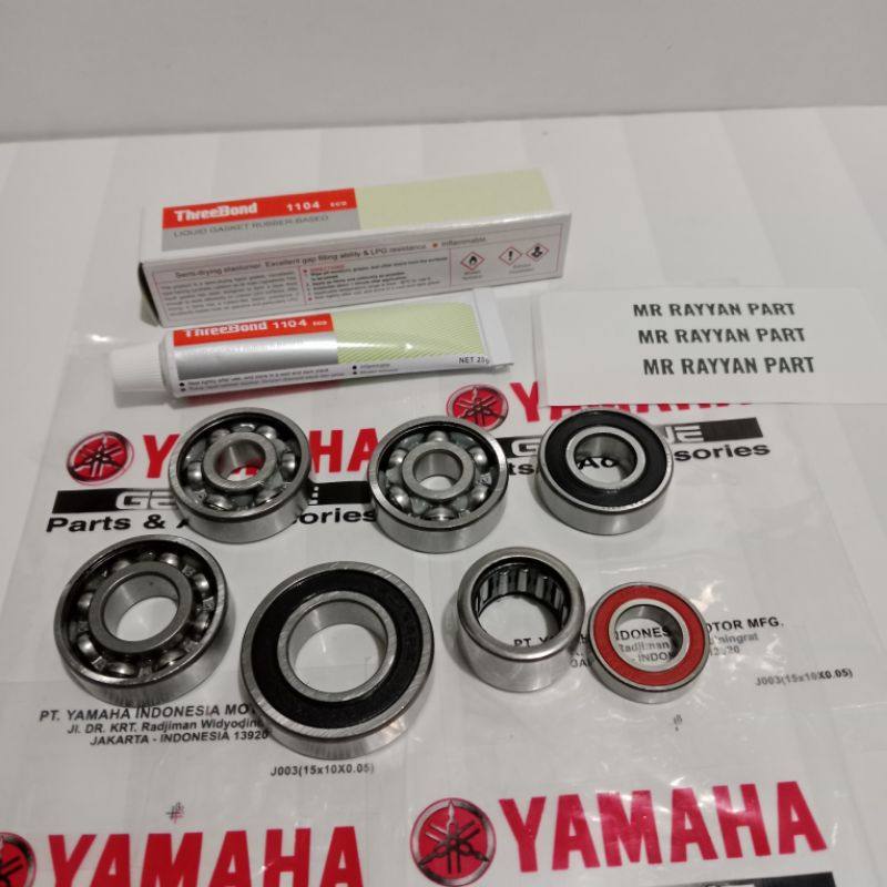 Jual Paket Bearing Rasio Mio M3 Soul GT 125 Fino 125 Xride 125 Yamaha ...