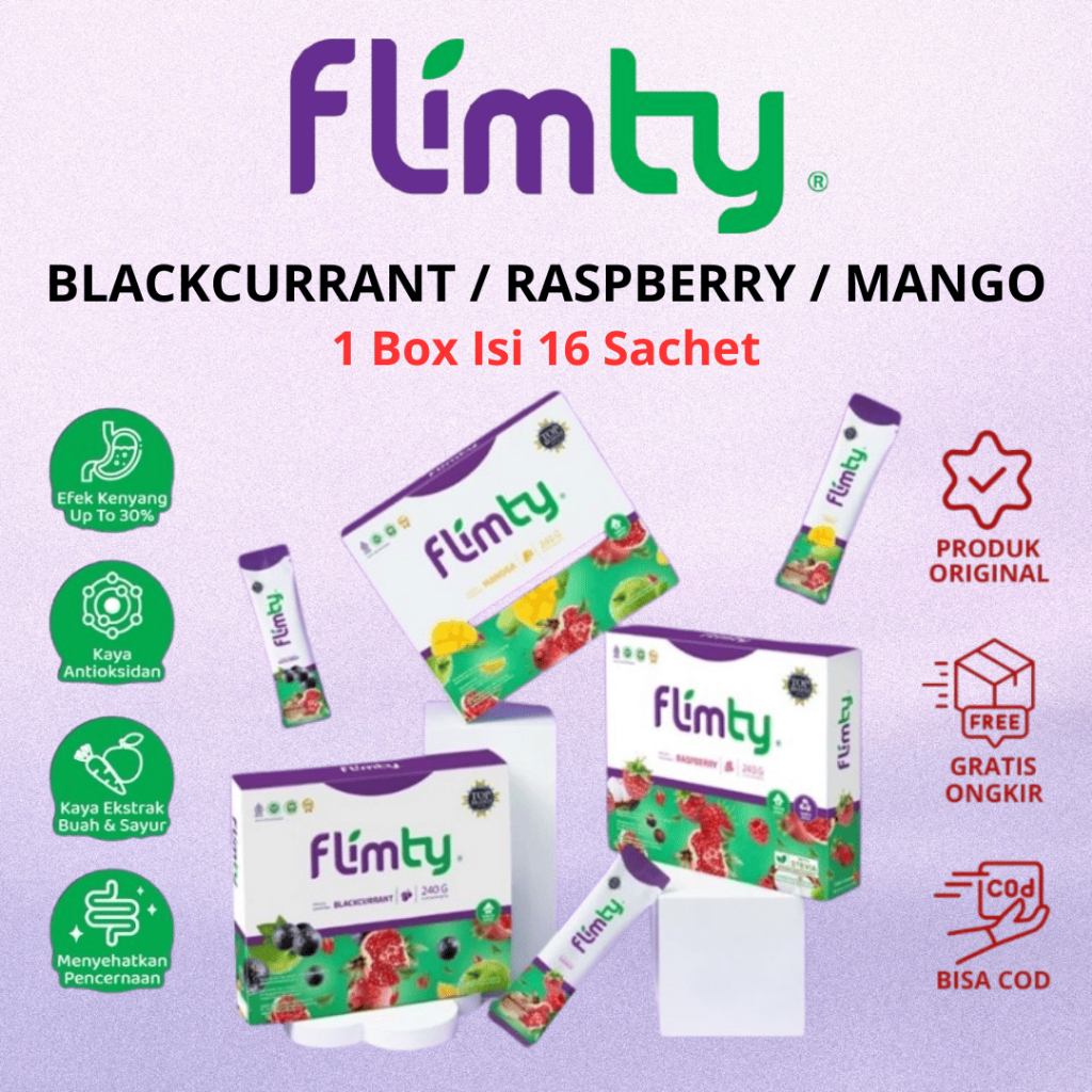 Jual FLIMTY Paket 1 Box - Minuman Pelangsing Badan Penurun Berat Badan ...